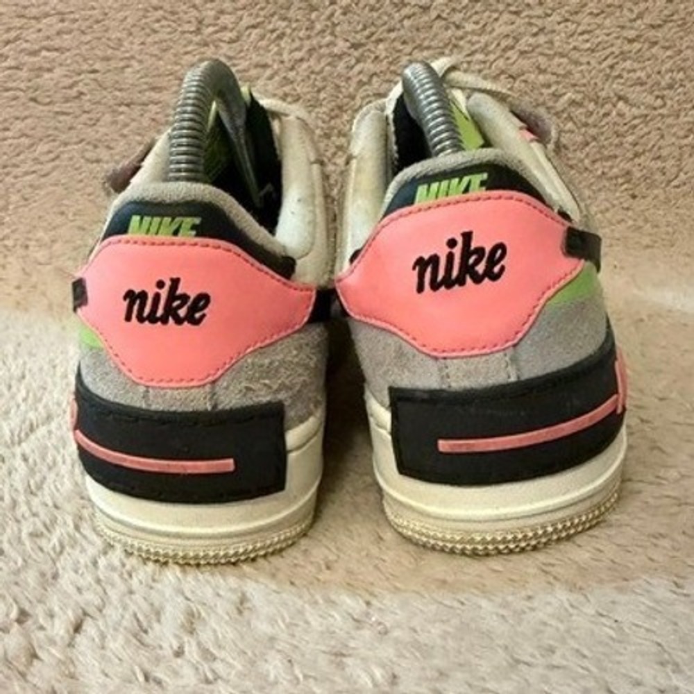 Nike Air Force 1 Shadow Spruce Aura White Pistachio Frost CU8591-101 Womens 7.5 - Picture 5 of 9